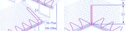 天溝融雪系統(tǒng)敷設(shè)圖